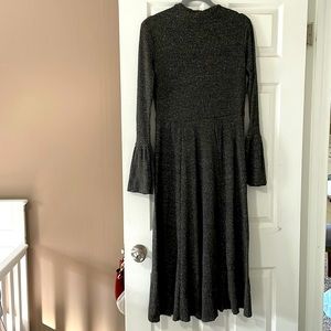 Never Worn Knit Midi Dress Who What Wear Grey Sz L